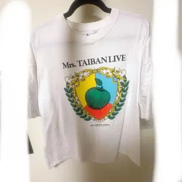 Mrs. TAIBAN LIVE T셔츠 XL 화이트
