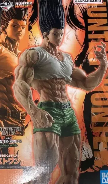 HUNTER x HUNTER 미개봉 곤 피규어 제일복권 라스트 원상