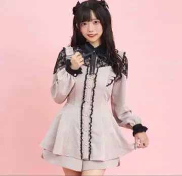 숄더 레이스 셋업 시크릿 허니 Secret Honey