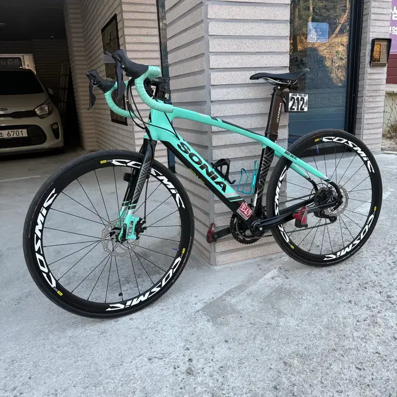 21년식 소니아 sr1500d 입문용 에어로 로드 자전거 판매