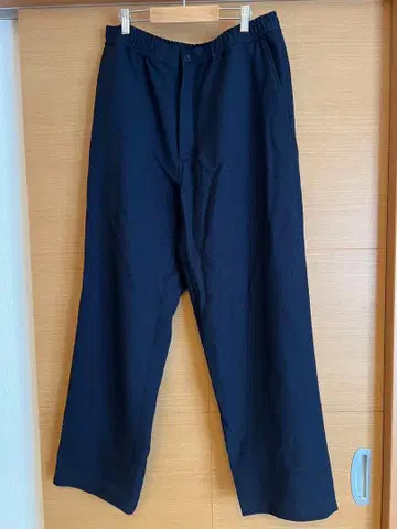 1LDK 스탠드 노턱 이지 팬츠 M 네이비