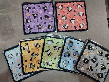 사무라이 재팬 산리오 다이토 복권 핸드 타월 7개 세트