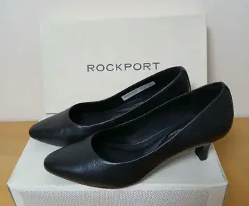 ROCKPORT 블랙 스틸레토 하이힐 25cm