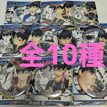 컴프 카게야마 토비오 HEROES 원작 컬렉션 캔뱃지 하이큐!!