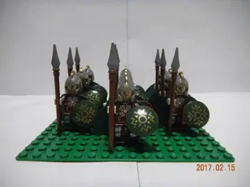 레고 호환 반지의 제왕 창병 10개