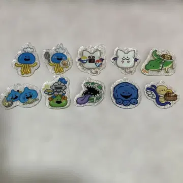 드래곤 퀘스트 뮤지엄 x 카나헤이 아크릴 키링 전 10종