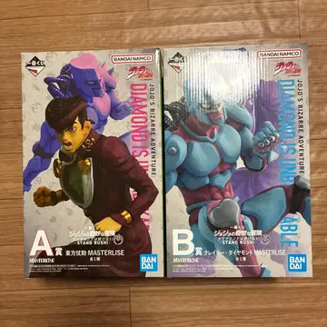 죠죠 제일복권 A상 히가시카타 죠스케 B상 크레이지 다이아몬드 피규어