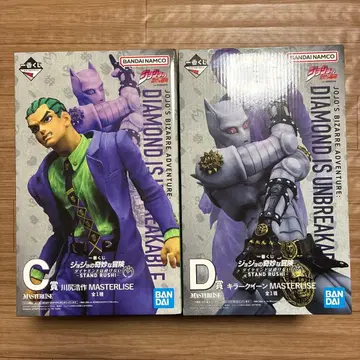 죠죠의 기묘한 모험 제일복권 C상 카와지리 코사쿠 D상 킬러 퀸 피규어