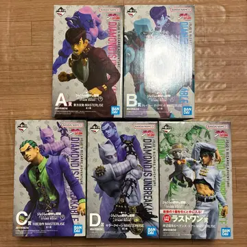 죠죠의 기묘한 모험 제일복권 A B C D 라스트 원상 피규어