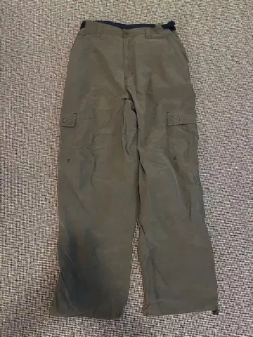 carbon m65형 카고 팬츠 올리브 그린 4 포켓 와이드