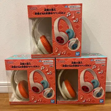 태고의 달인 와다돈 & 와다카츠 헤드폰 3종 세트