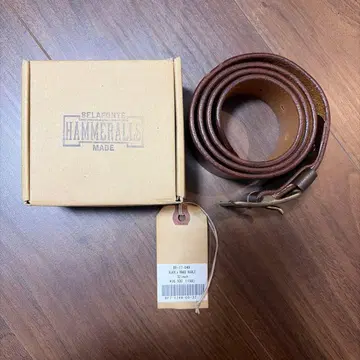 [ 새상품 ] BELAFONTE 가죽 벨트/ 32inch