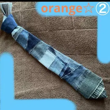 넥타이 데님 리메이크 핸드메이드 패치워크 넥타이 데님 2