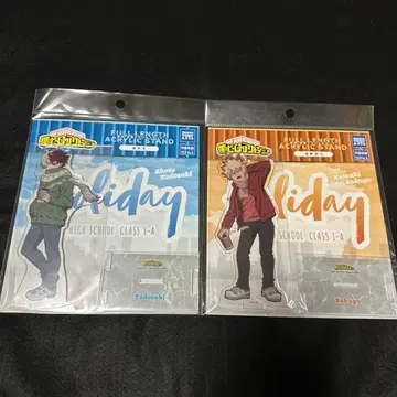 나의 히어로 아카데미아 아크릴 스탠드 토도로키 쇼토 바쿠고 카츠키 휴일