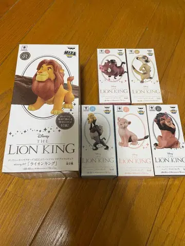디즈니 캐릭터 월드 컬렉터블 피규어 라이온 킹