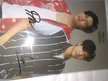 pondphowin 사인 포함 엽서