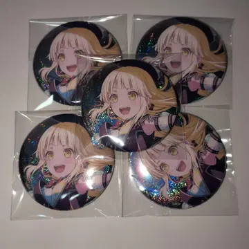 뱅드림 10주년 트레이딩 홀로그램 캔뱃지 츠루마키 코코로 5개