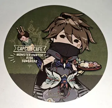 몬스터 헌터 선브레이크 우츠시 코스터 특전 캡콤 카페