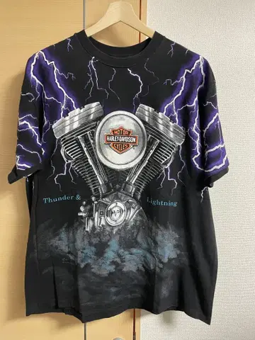 90s HARLEY DAVIDSON THUNDER LIGHTNING T