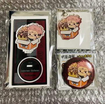 스쿠나 주술회전 바쿠단야키혼포 아크릴 스탠드 아크릴 키링 캔뱃지