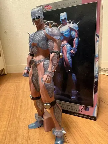 죠죠의 기묘한 모험 클레이지 다이아몬드 스켈레톤 피규어