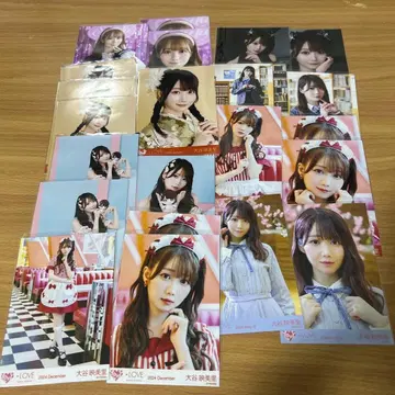 오타니 에미리 브로마이드 묶음 판매 네이비 다수!