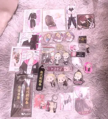 도쿄 리벤저스 동리베 류구지 켄 드라켄 묶음 판매 캔뱃지