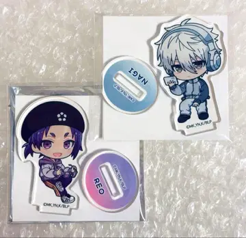 블루 록 마네키네코 미니 아크릴 스탠드 나기 세이시로 미카게 레오