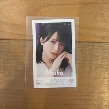 = LOVE 이코라브 사사키 마이카 미니 사진 절대 아이돌 그만두지 마