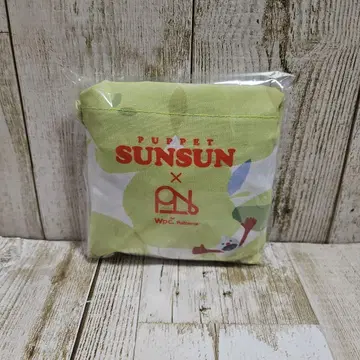 퍼펫 순순 wpc. 콜라보 발수 토트백 그린 논논