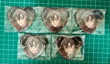 NU:카니발 누카니 애니카페 하트 캔뱃지 야쿠모 5점