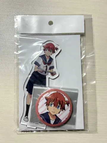 SSSS.GRIDMAN 히비키 유타 축제 아크릴 스탠드 캔뱃지