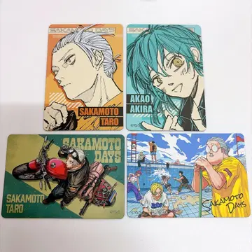 사카모토 데이즈 마그넷 스티커 컬렉션 사카모토 타로 아카오 아키라