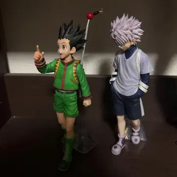 헌터 x 헌터 곤 키루아 피규어 세트