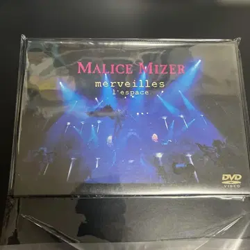 고품질 DVD MALICE MIZER/merveilles l'espace