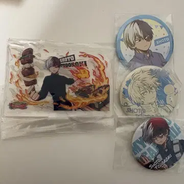 토도로키 쇼토 묶음 판매 캔뱃지 아크릴 스탠드 제일복권