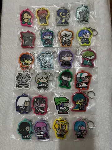 계속 한밤중이면 좋을 텐데. 가챠 러버 키링 26종 컴프 세트