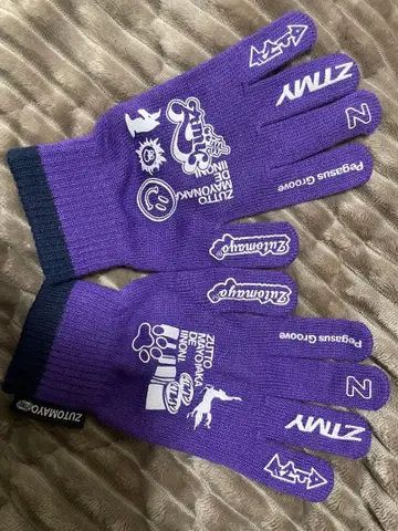 계속 한밤중이면 좋을 텐데. 그로브 M 사이즈 보라색