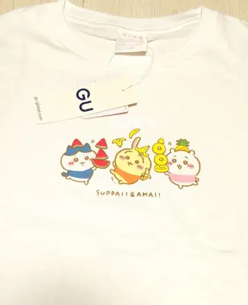 치이카와 하치와레 토끼 GU 신작 T셔츠 M사이즈