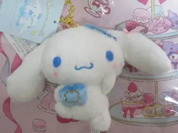 산리오 시나모롤 스카이블루 클로버 마스코트 홀더 1개