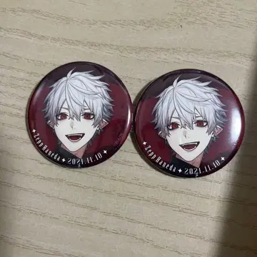 쿠즈하 솔로 이벤트 Scarlet Invitation 캔뱃지 2개 세트