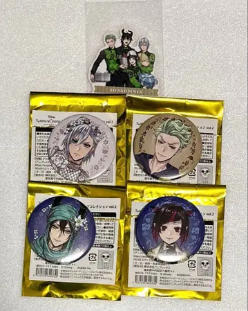 트위스테 전람회 캔뱃지 말레우스 실버 릴리아 세베크 디아솜니아 스티커