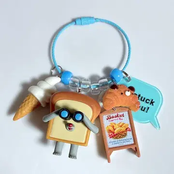 자라자라 키링 자라자라 가챠가챠 빵 도둑 s