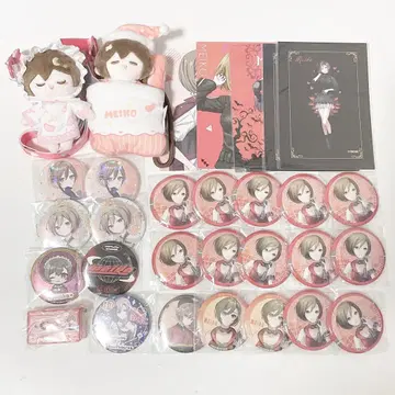 하츠네 미쿠 MEIKO 중국 봉제 인형 반짝반짝 캔뱃지 유키 미쿠 캔뱃지