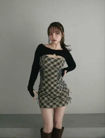 Aine 세트 미니 드레스 ANDMARY