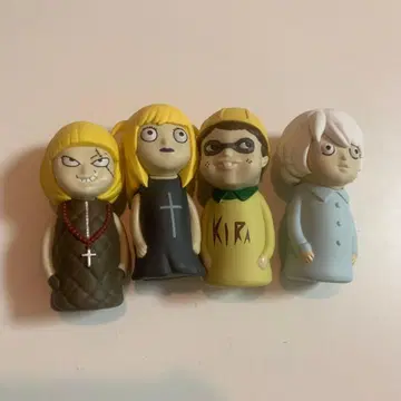 데스노트 피규어 컬렉션 4개 묶음 판매