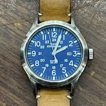Timex Expedition 아날로그 파랑 손목시계