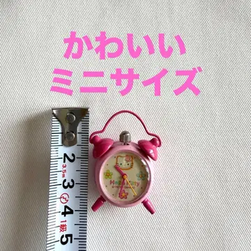 키티 1998년산 미니 탁상시계