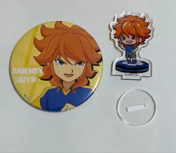 이나즈마 일레븐 GO 아메미야 타카히로 캔뱃지 아크릴 스탠드 세트