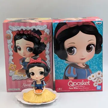 Qposket 큐포스켓 백설공주 디즈니 피규어 2개 세트